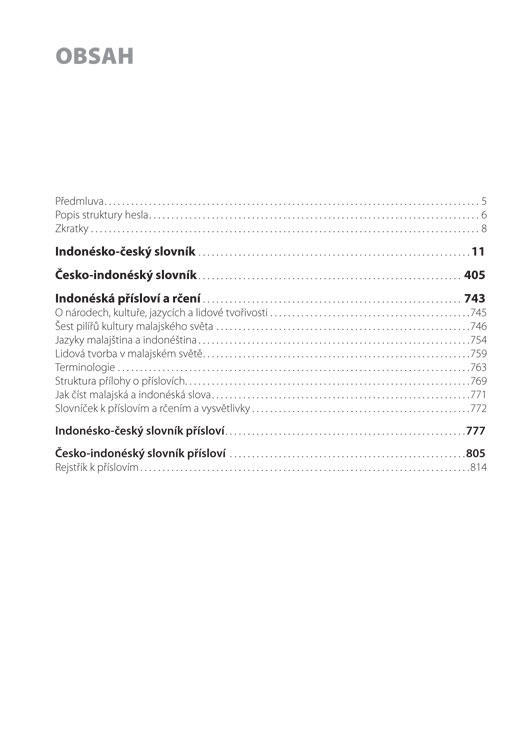 Indonésko-český česko-indonéský praktický slovník
