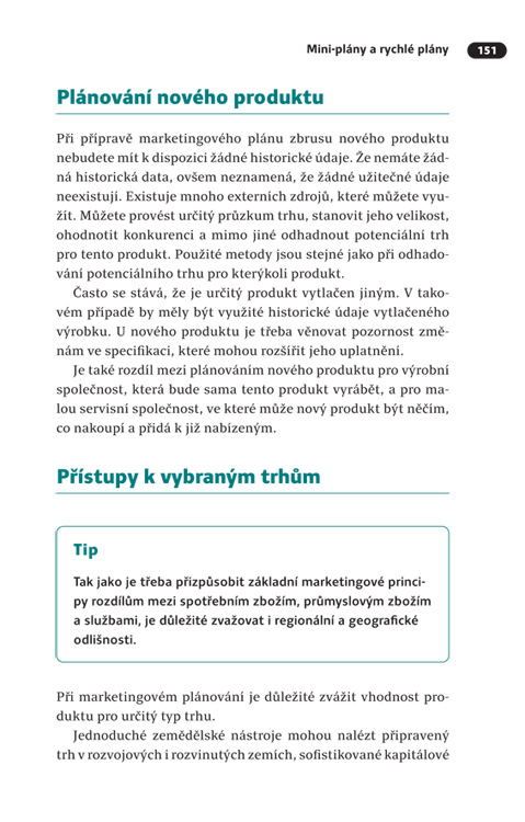 Sestavte dobrý marketingový plán