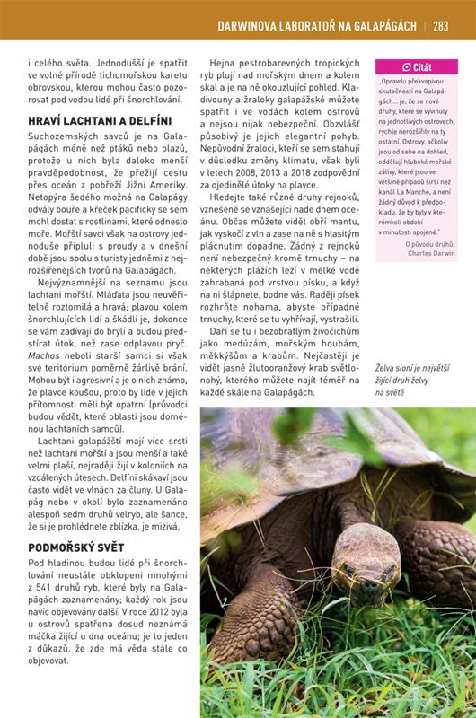 Ekvádor a Galapágy velký průvodce