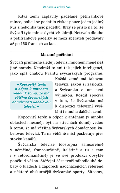Jací jsou? - Švýcaři