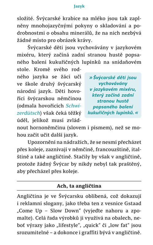 Jací jsou? - Švýcaři