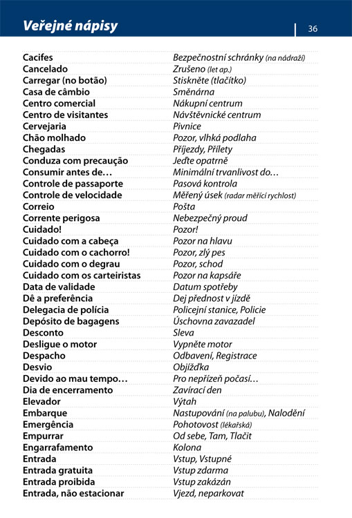 Konverzace brazilská portugalština