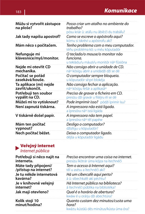 Konverzace brazilská portugalština