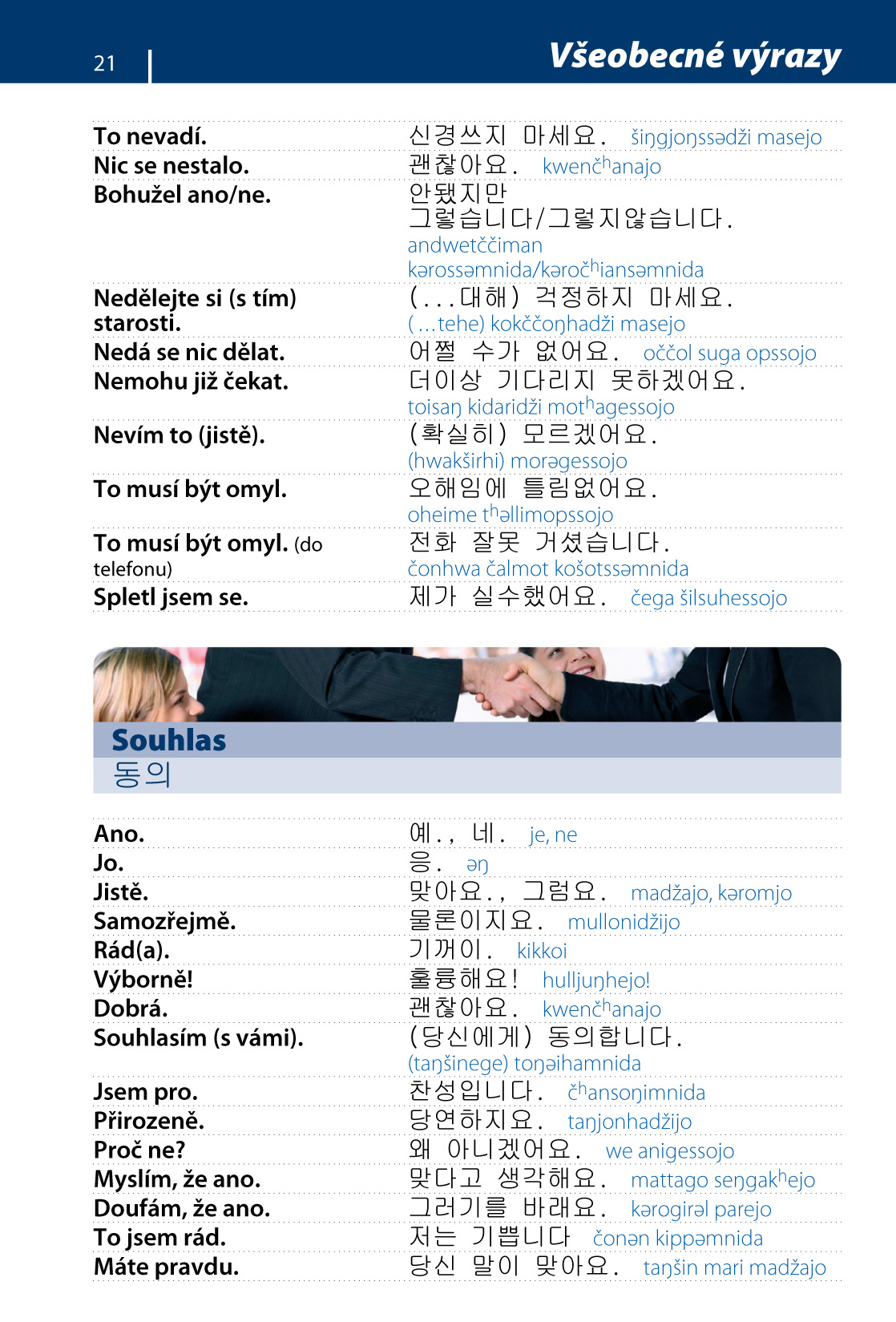 Česko-korejská konverzace