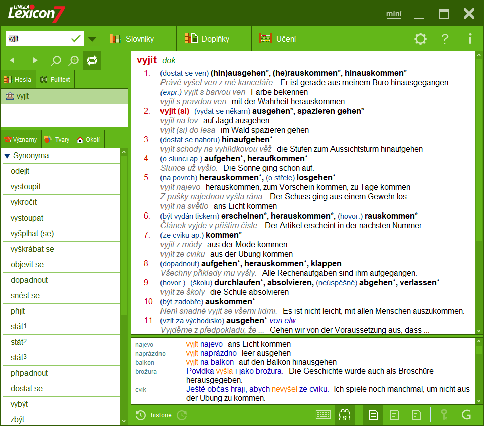 Lexicon 7 Nemecký Platinum + ekonomický + technický slovník