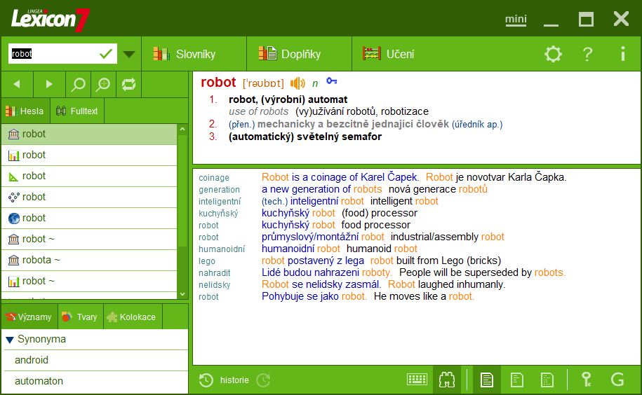 Lexicon 7 Anglický veľký + ekonomický + technický slovník