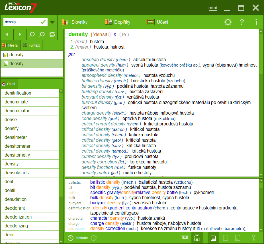 Lexicon 7 Anglický technický slovník