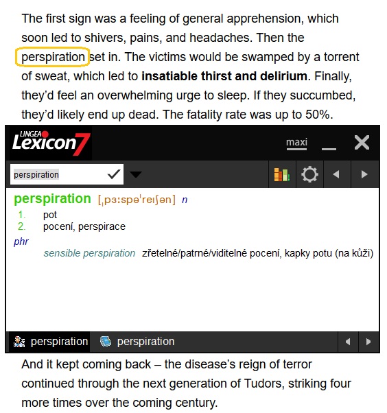Lexicon 7 Anglický lekársky slovník