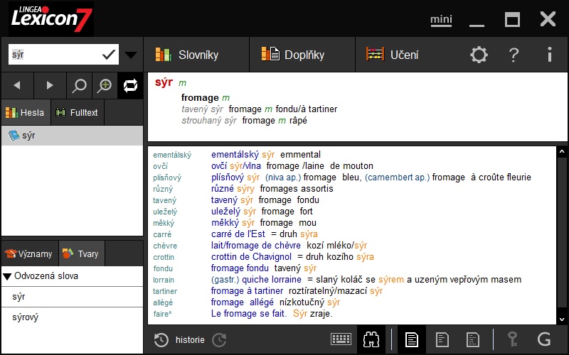 Lexicon 7 Francúzsky praktický slovník