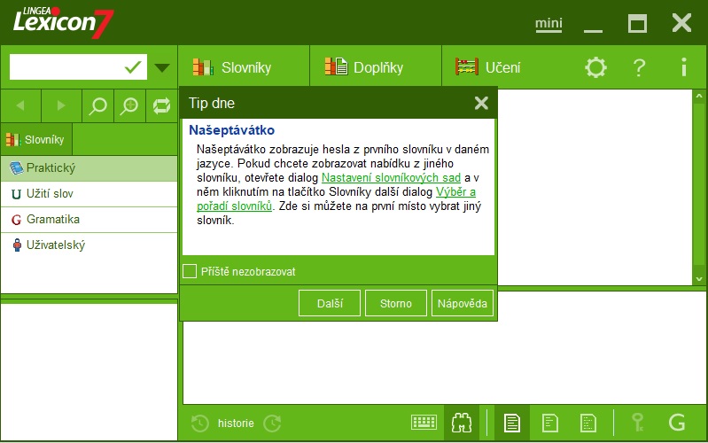 Lexicon 7 Francúzsky praktický slovník