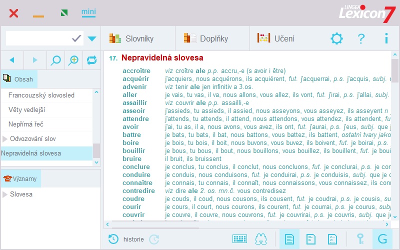 Lexicon 7 Francúzsky veľký slovník