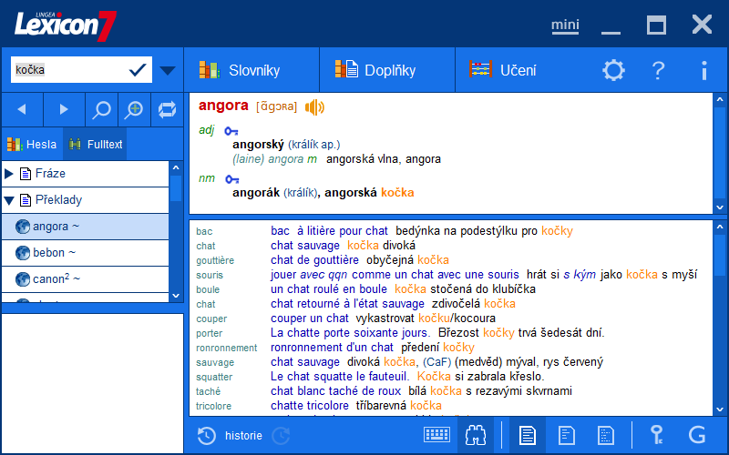 Lexicon 7 Francúzsky veľký slovník