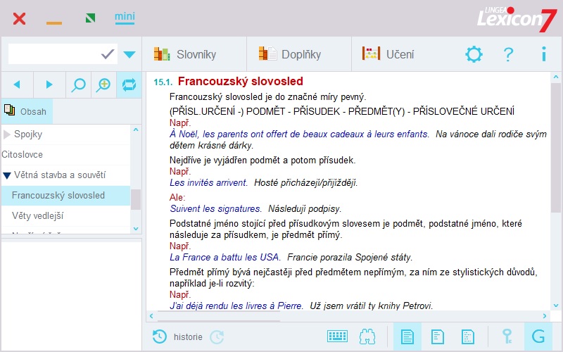 Lexicon 7 Francúzsky slovník Platinum