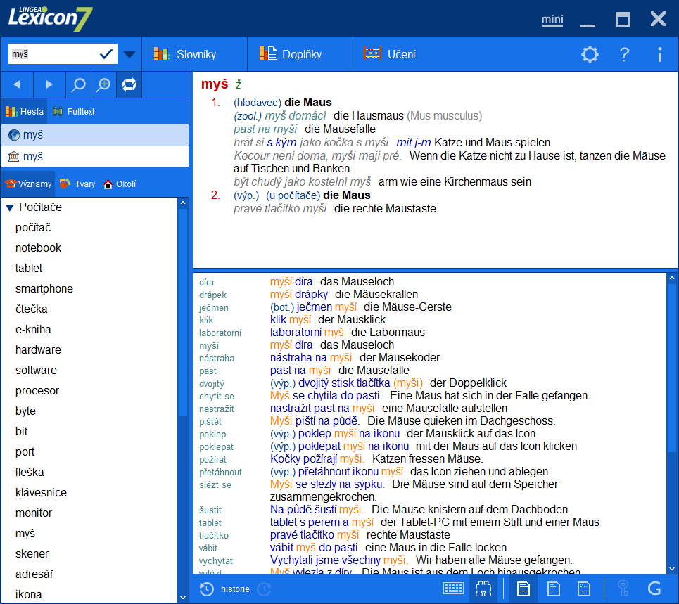 Lexicon 7 Nemecký veľký slovník