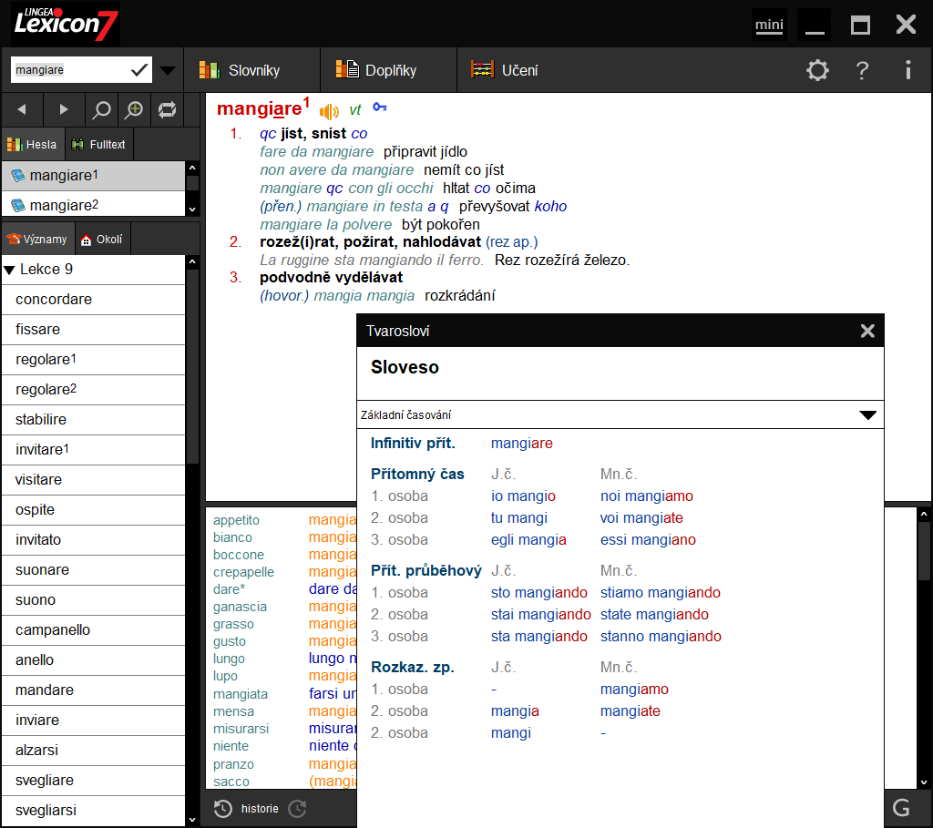 Lexicon 7 Taliansky praktický slovník