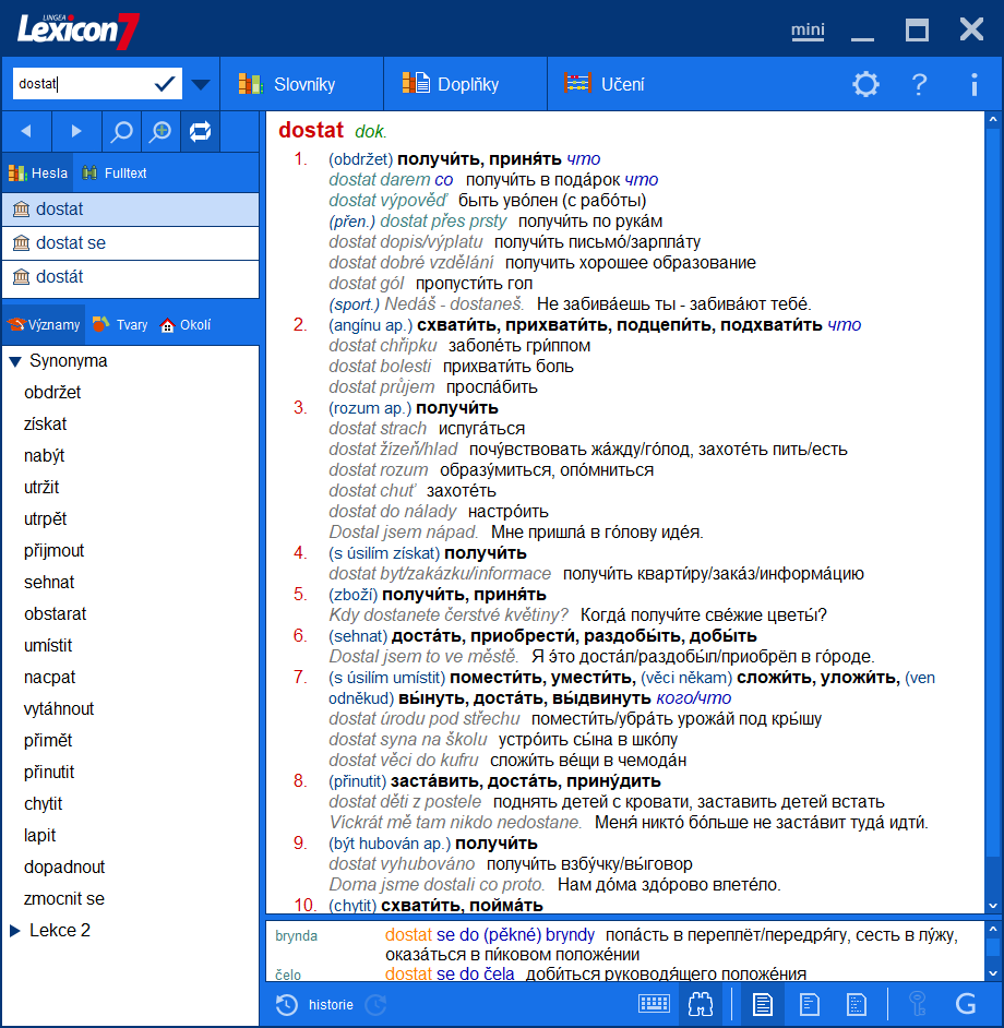 Lexicon 7 Ruský slovník Platinum