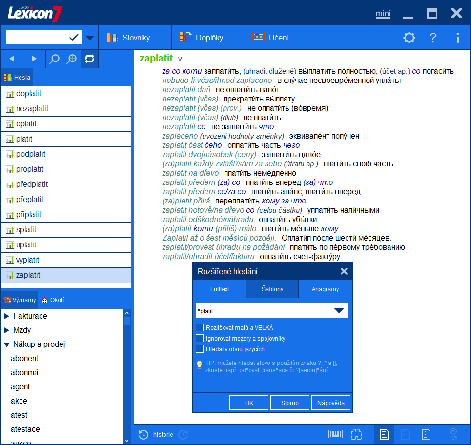 Lexicon 7 Ruský ekonomický slovník