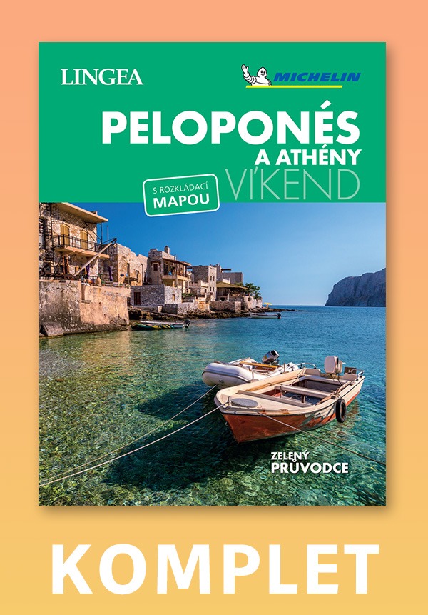 Komplet Peloponés a Athény + gréčtina