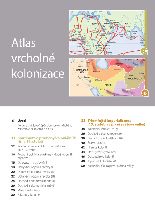 Atlas vrcholné kolonizace