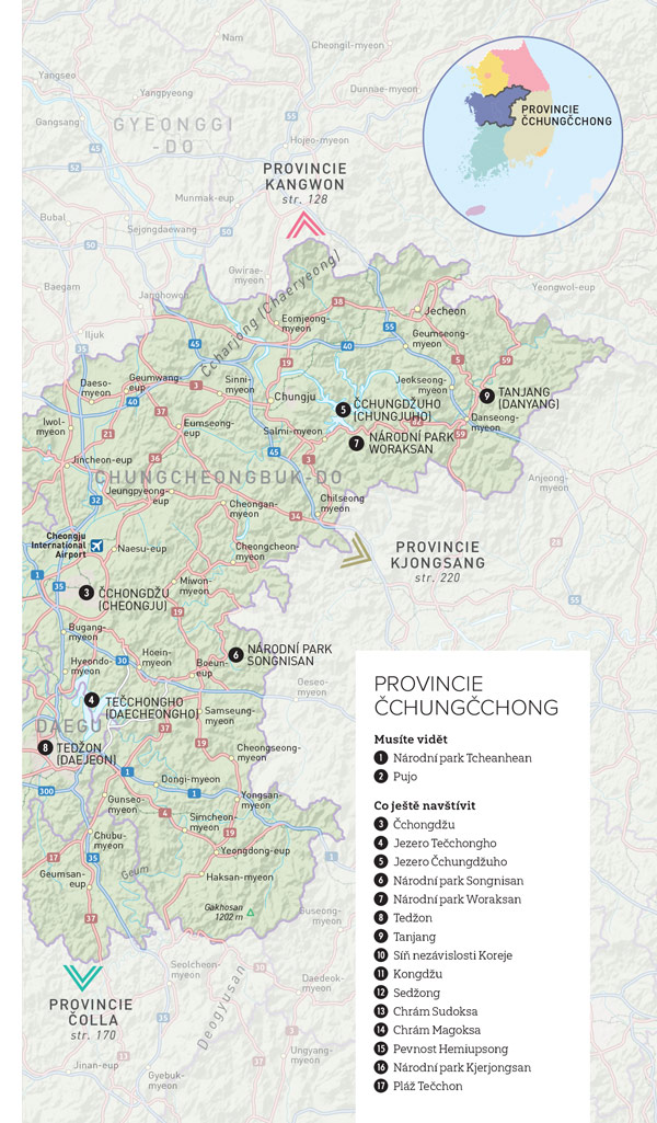 Jižní Korea - Zblízka