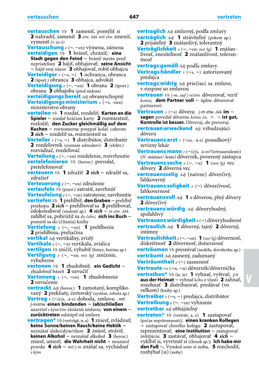 Nemecký praktický slovník