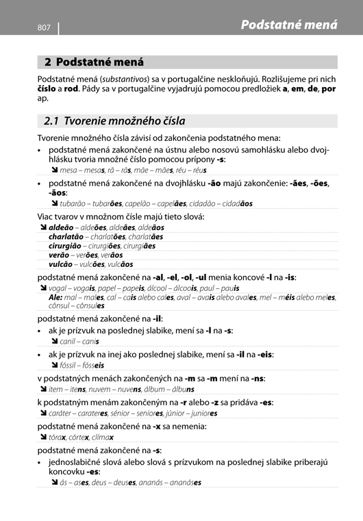 Portugalsko-slovenský a slovensko-portugalský slovník