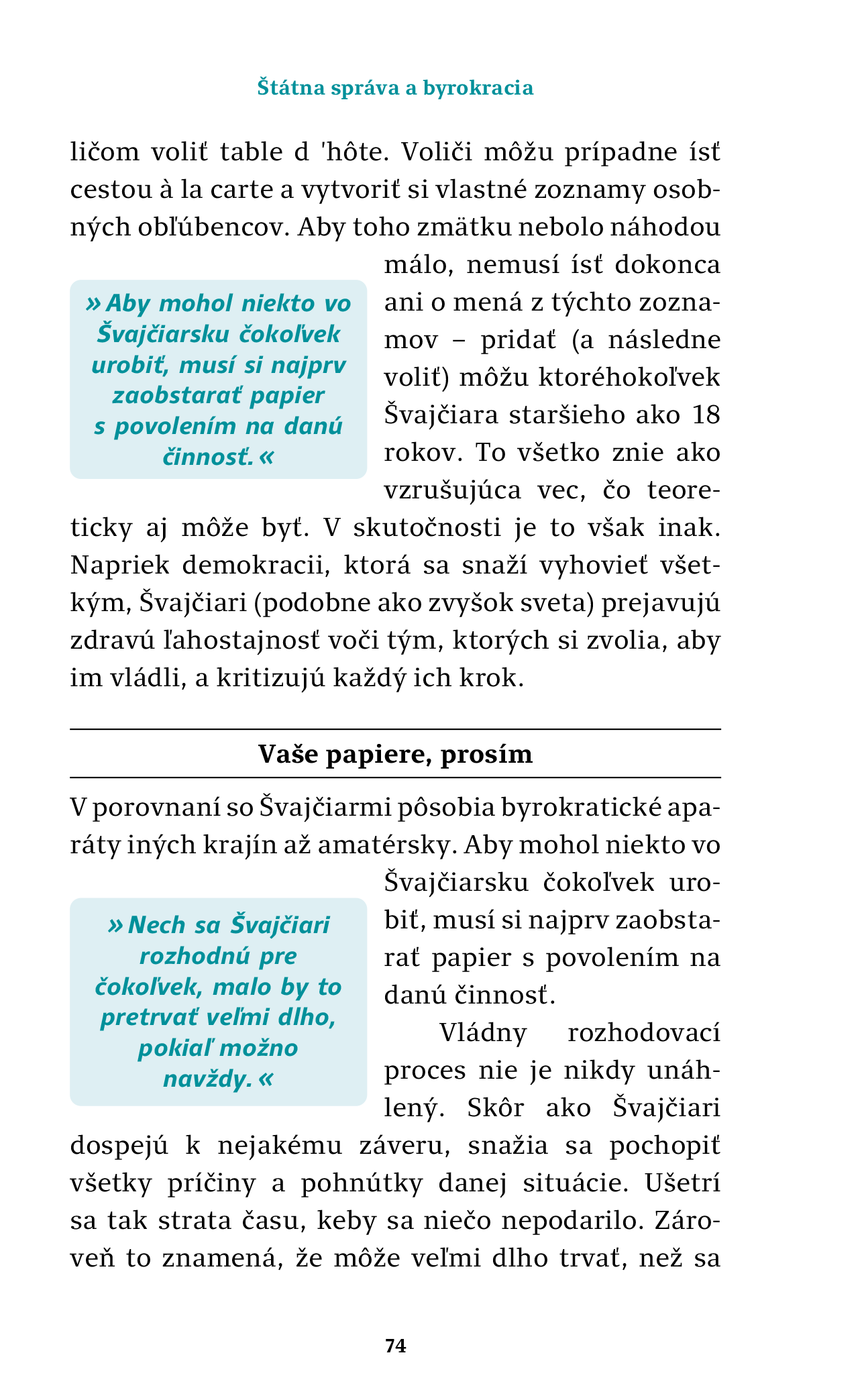 Akí sú? Švajčiari