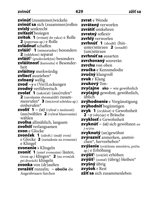 Nemčina slovníček