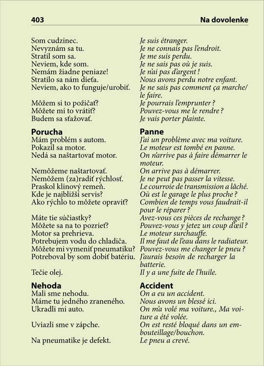 Francúzsky vreckový slovník