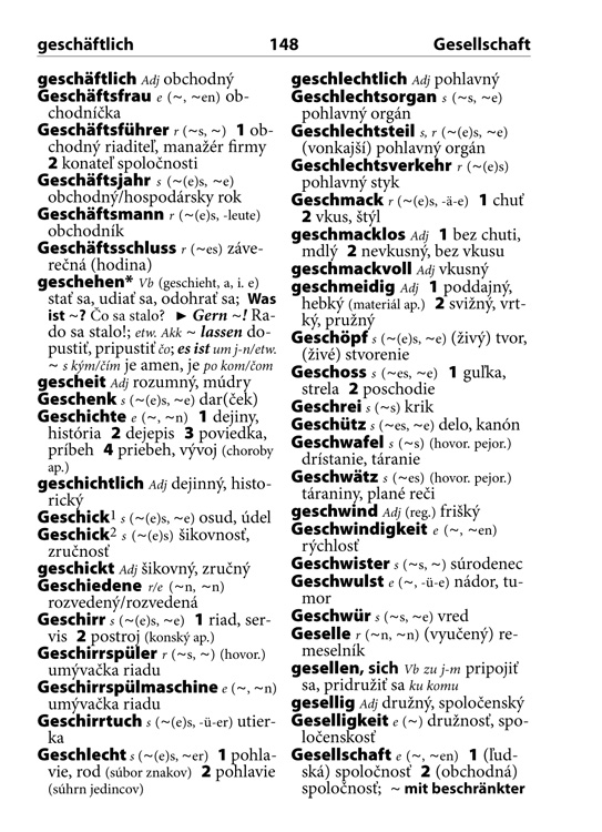 Nemecký vreckový slovník