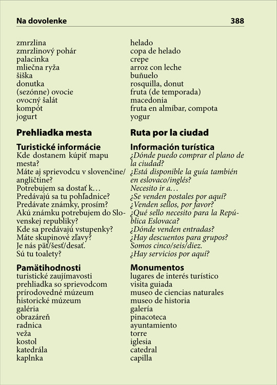 Španielsky vreckový slovník