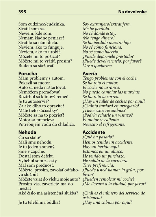 Španielsky vreckový slovník