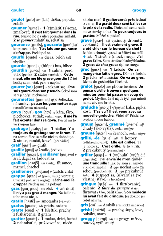 PAS DE BLEME ! Slovník slangu a hovorovej francúzštiny