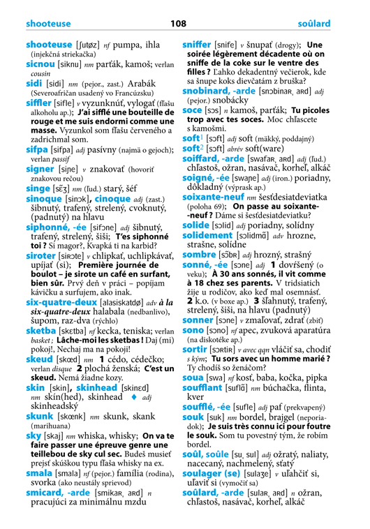 PAS DE BLEME ! Slovník slangu a hovorovej francúzštiny
