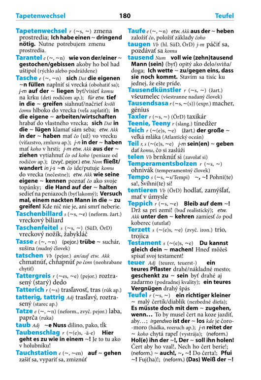IS WAS? Slovník slangu a hovorovej nemčiny