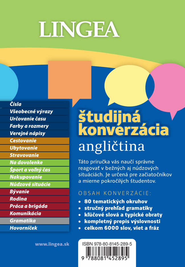 Študijná konverzácia Angličtina