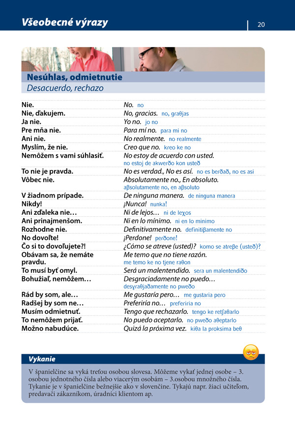 Študijná konverzácia Španielčina