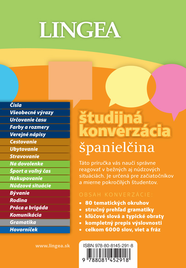 Študijná konverzácia Španielčina