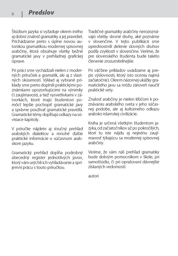 Gramatika súčasnej arabčiny