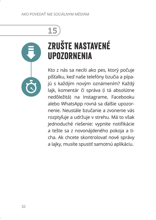Ako povedať nie sociálnym médiám