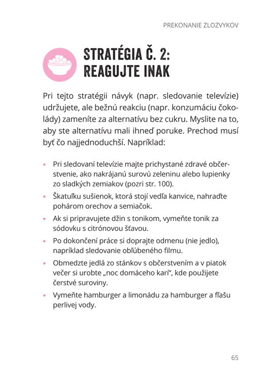 Ako povedať nie cukru