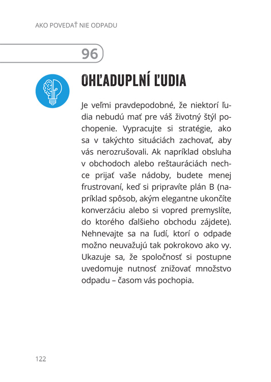 Ako povedať nie odpadu