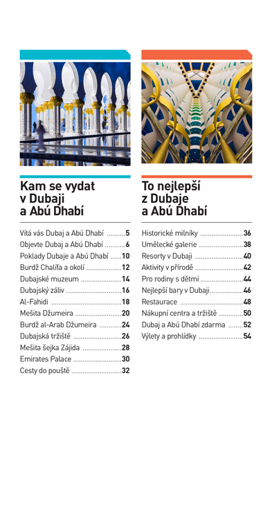 Dubaj a Abú Dhabí - TOP 10