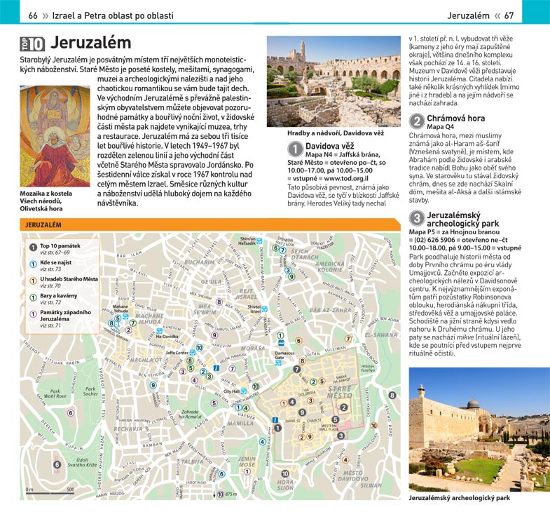 Izrael a Petra - TOP 10