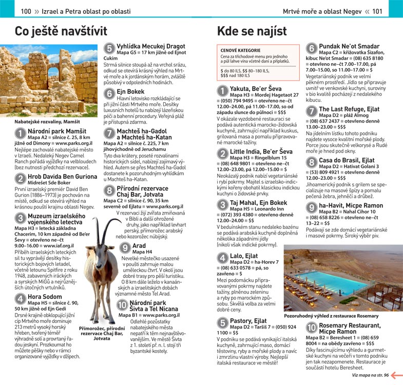 Izrael a Petra - TOP 10