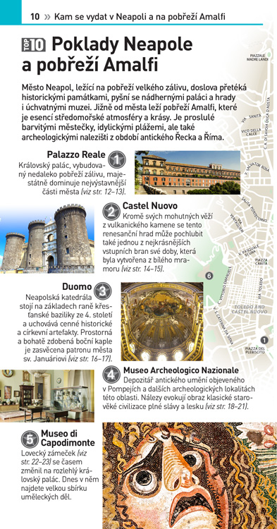 Neapol a pobřeží Amalfi - TOP 10