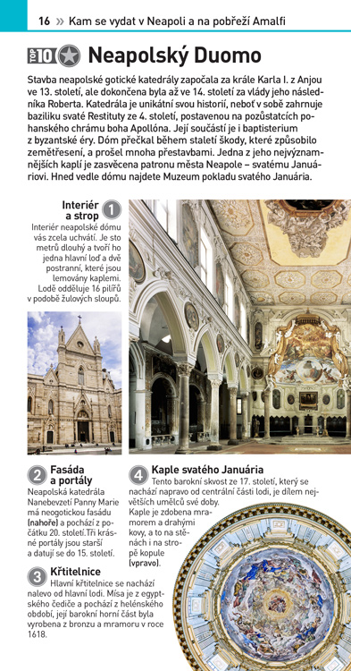 Neapol a pobřeží Amalfi - TOP 10