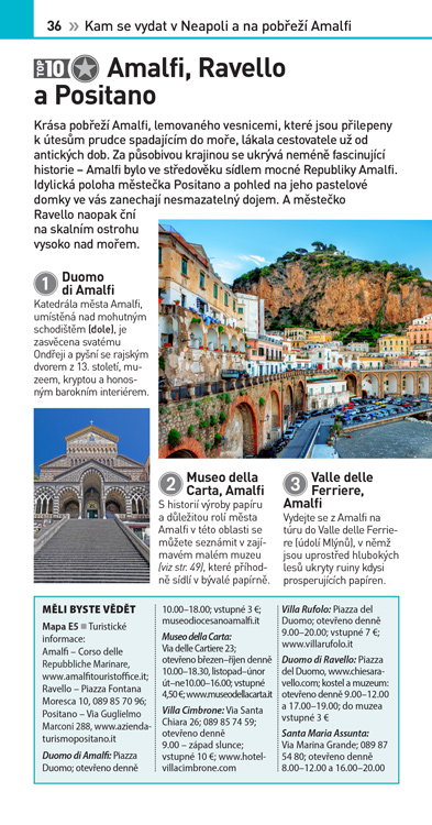 Neapol a pobřeží Amalfi - TOP 10