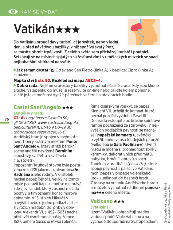 Řím - Víkend, 2. vydání