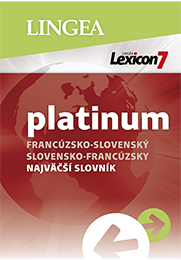 Lexicon 7 Francúzsky slovník Platinum